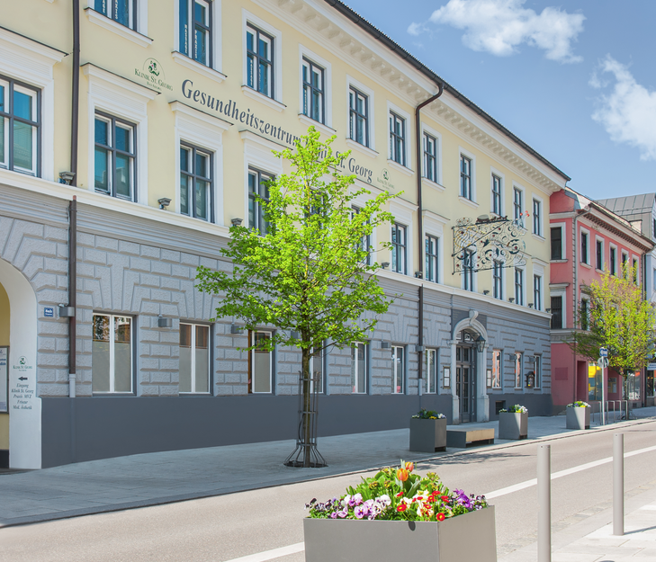 Foto Eingang Clinicum St. Georg
