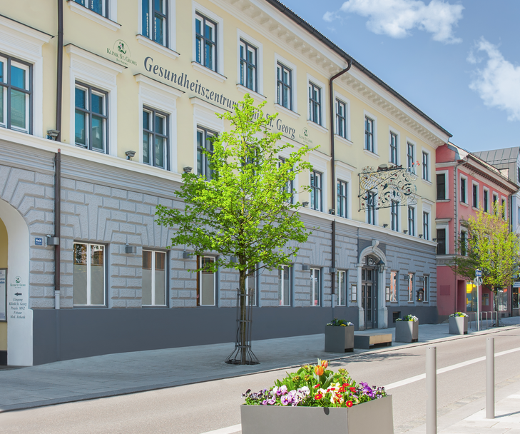 Foto Eingang Clinicum St. Georg